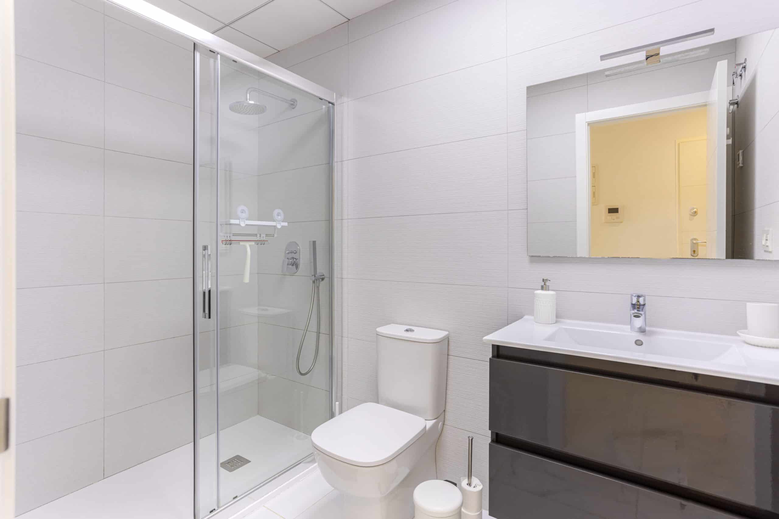 modele pryszniców modnych w hotelach